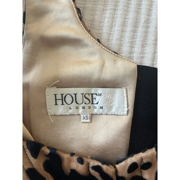 HOUSE OF CB/ Jacqueline Leopard Corset Bustier XS - Picture 4 of 6